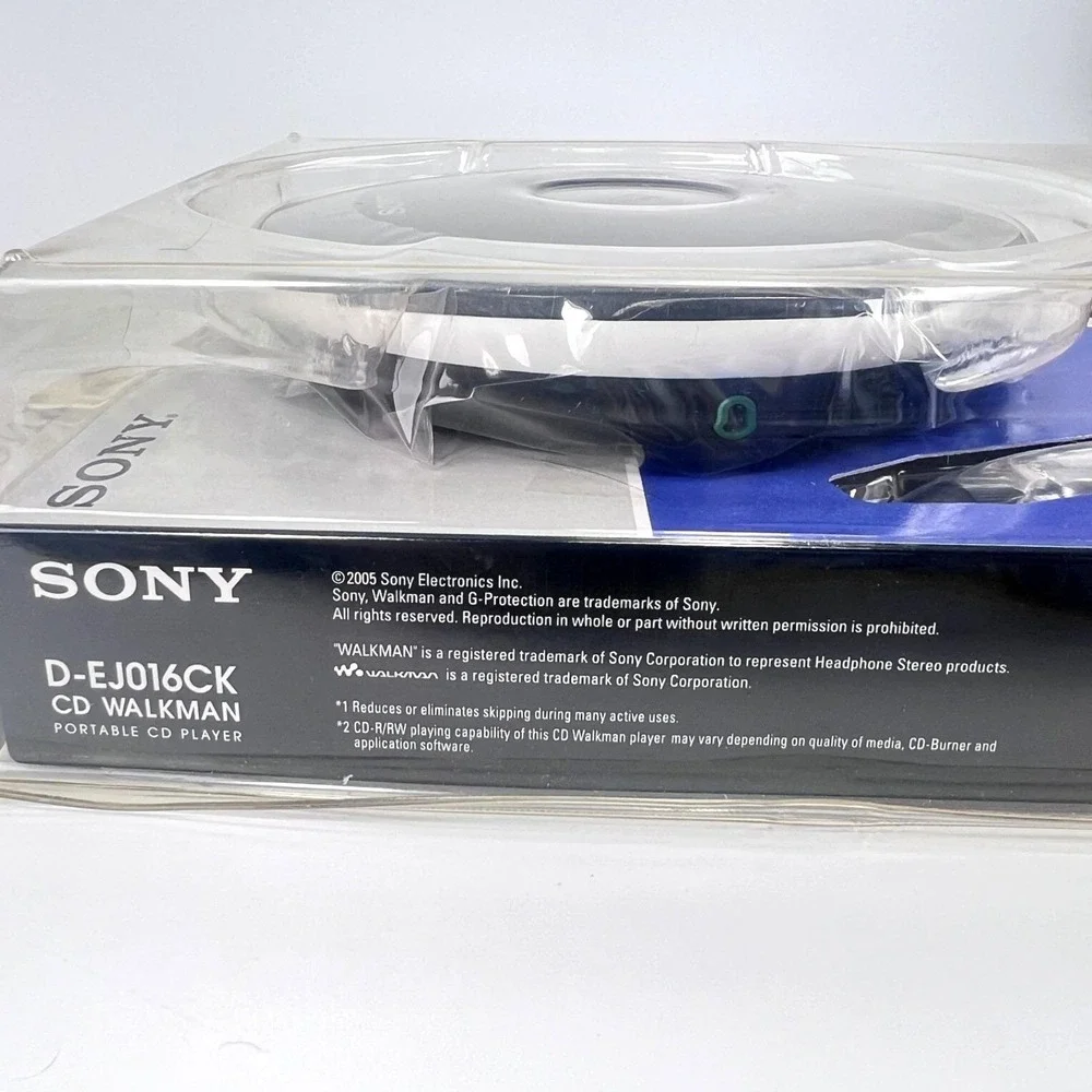 Sony Walkman D-EJ016CK Portable CD Player 